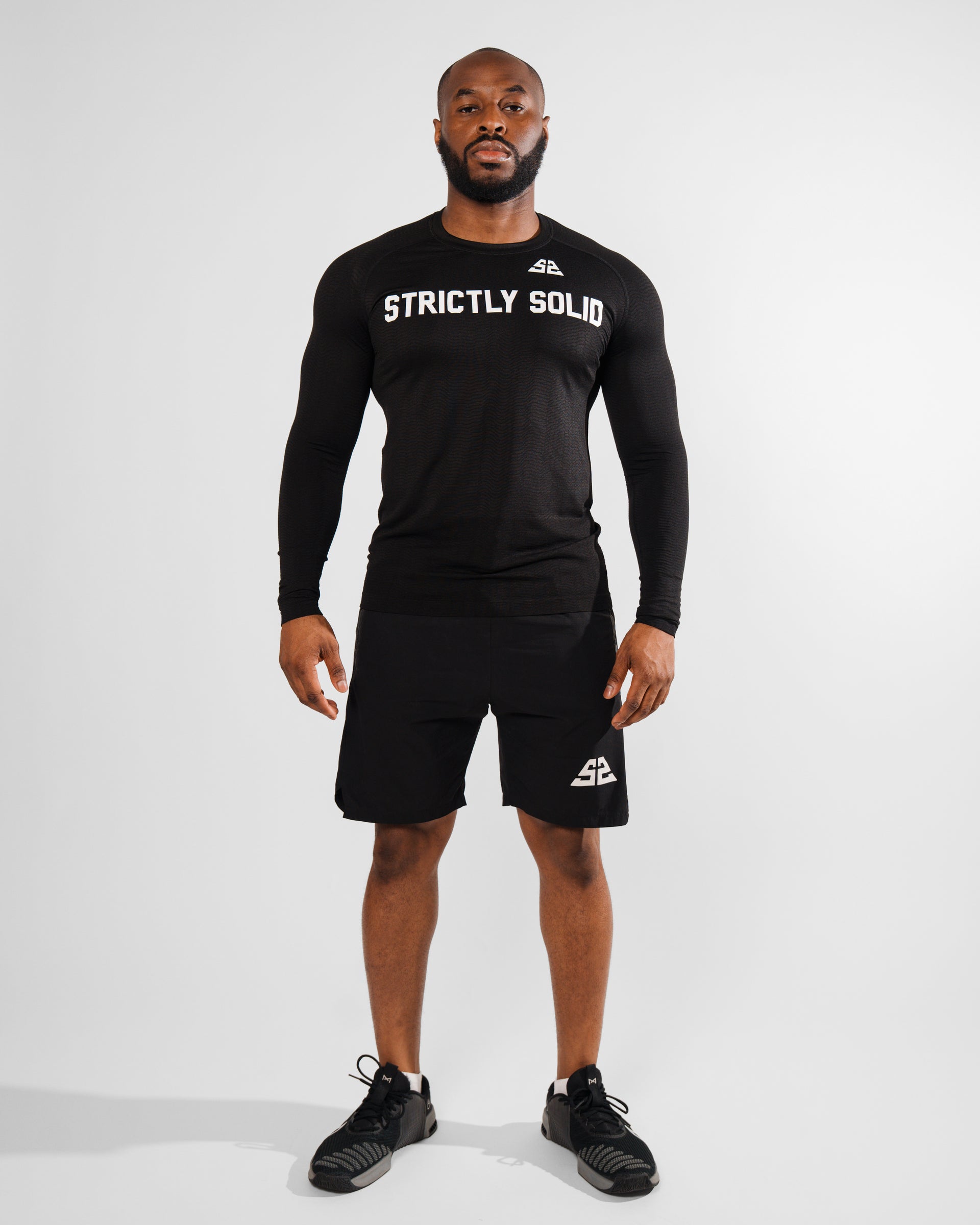 Black Wave Runner Long Sleeve Tee