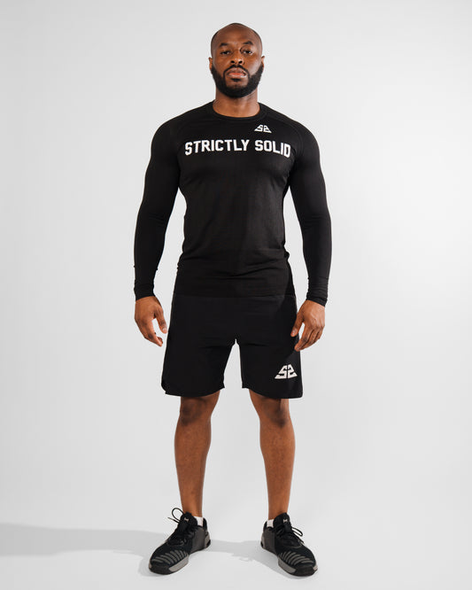 Black Wave Runner Long Sleeve Tee